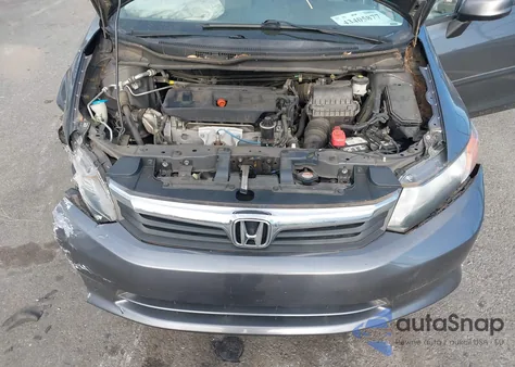 2012 Honda Civic Hf из США, поврежденный, VIN 2HGFB2F63CH549477